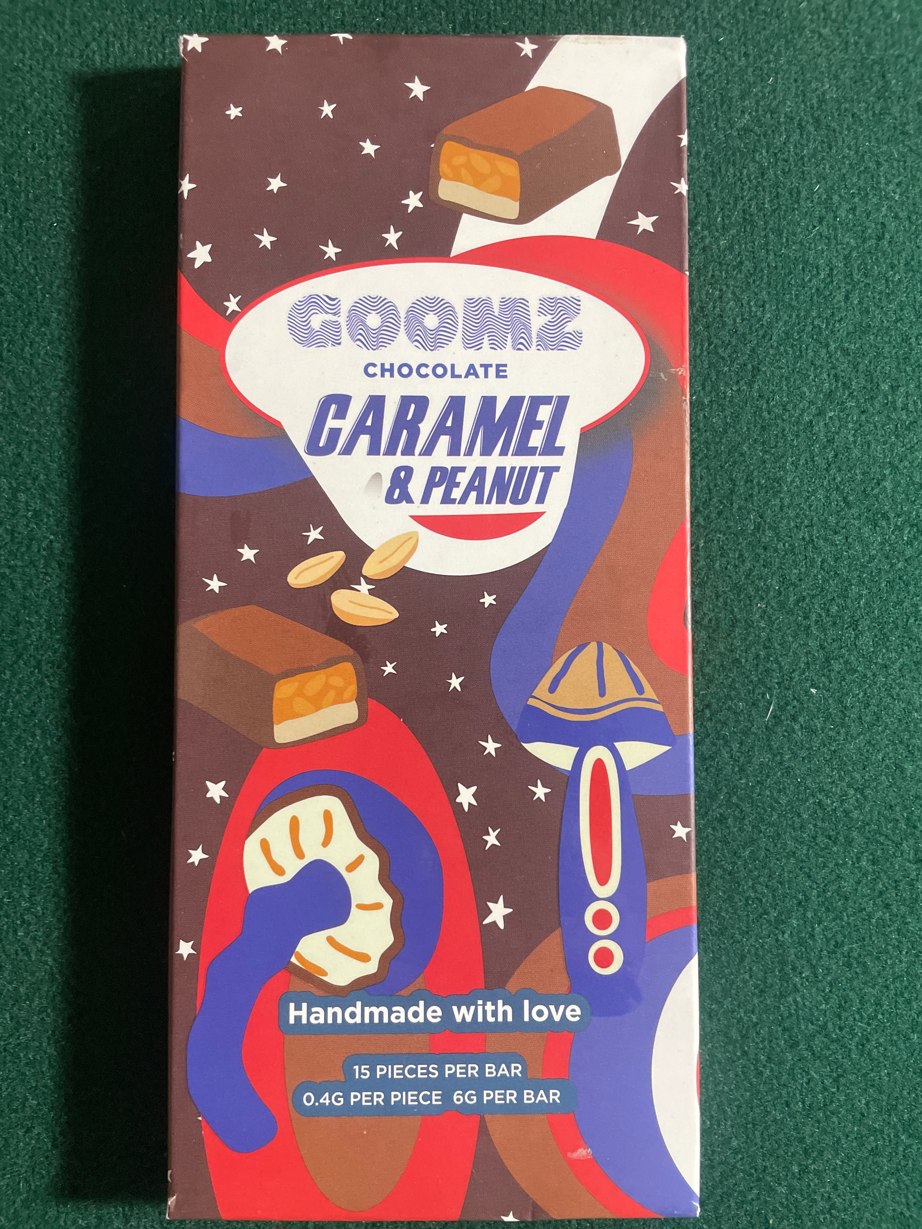 Goomz Shroom Chocolate Bars!