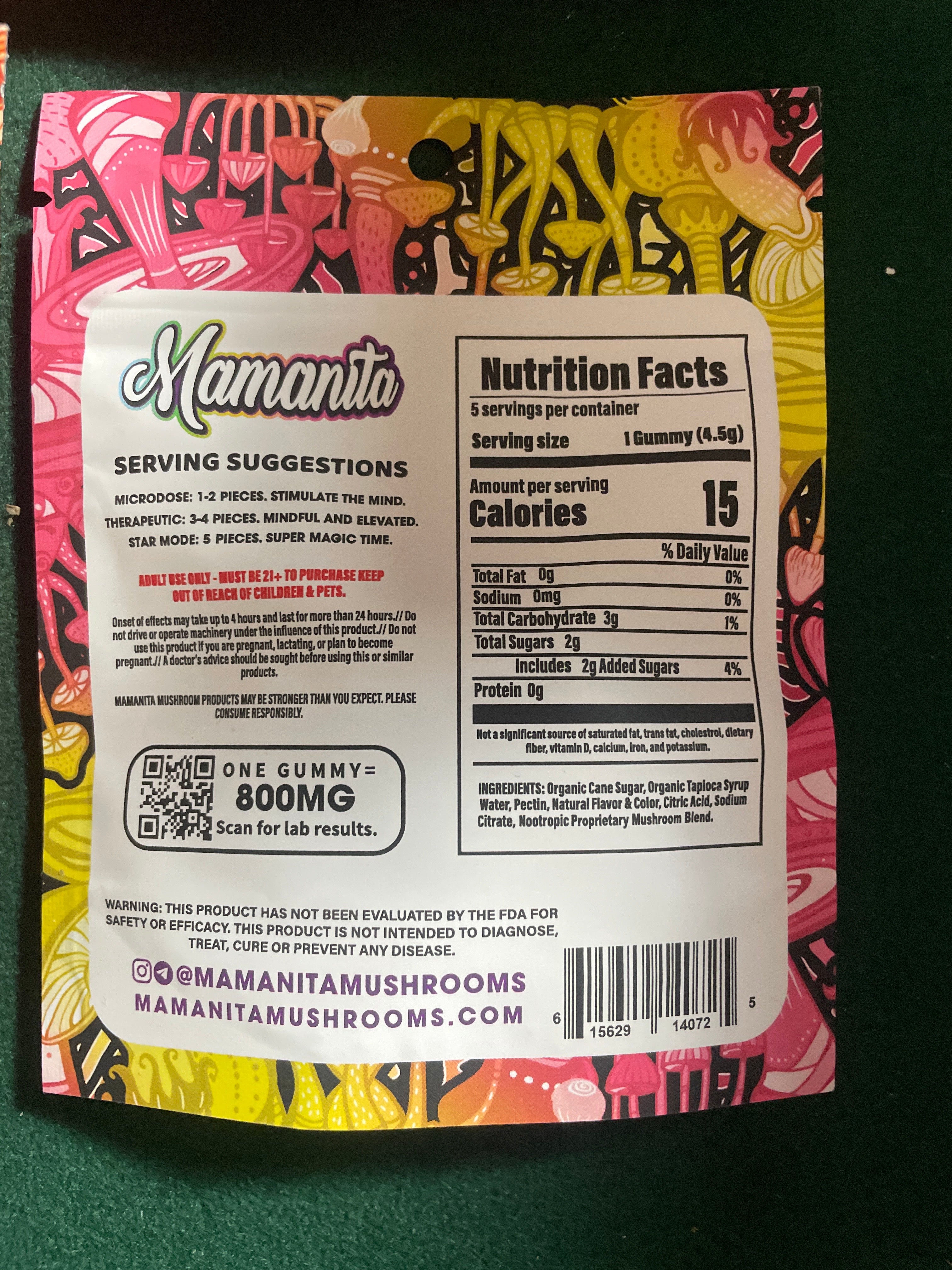 Mamanita Magic Gummies 5ct