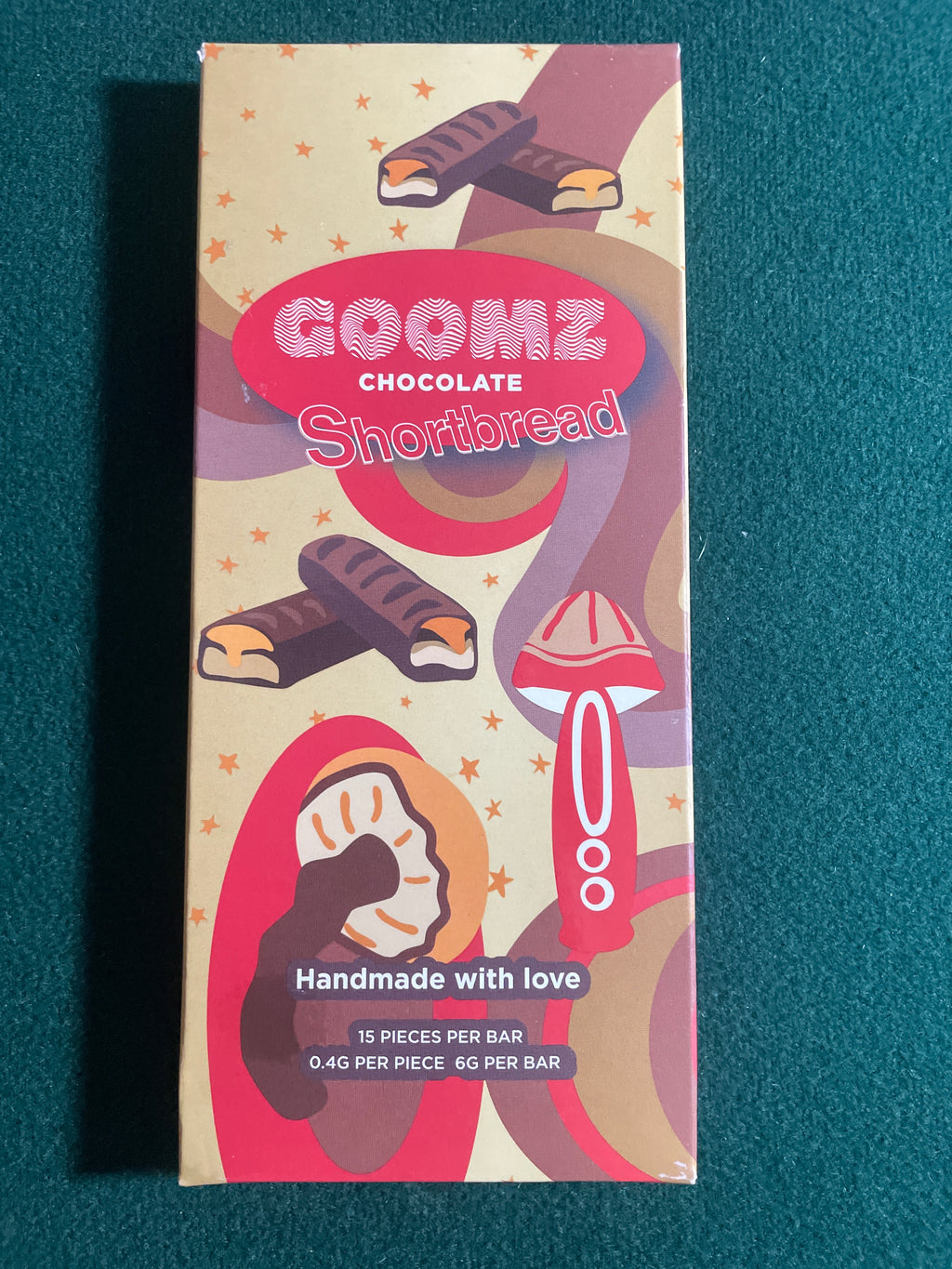 Goomz Shroom Chocolate Bars!